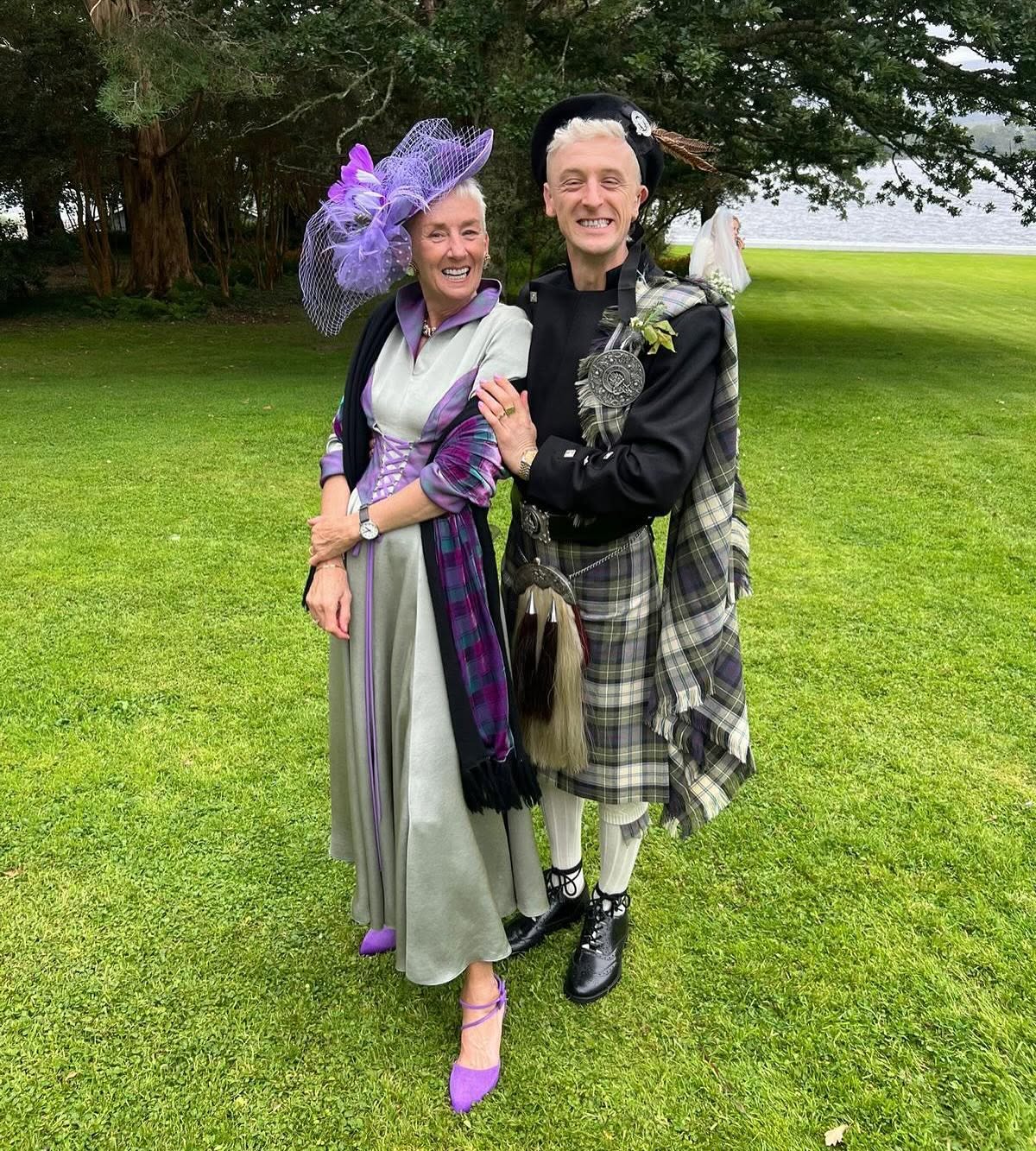 A personal Scottish touch.