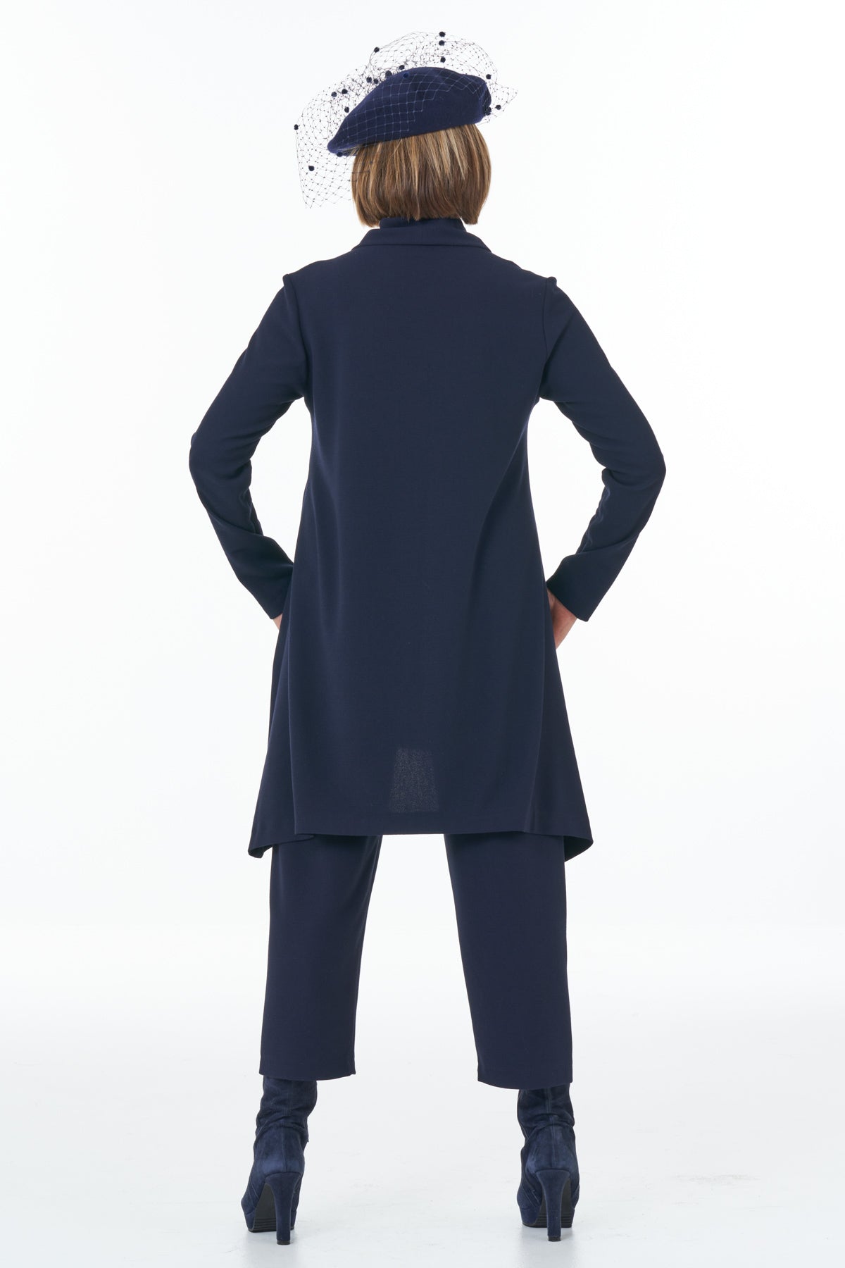 Casual Chic - Artist's Tunic in Navy