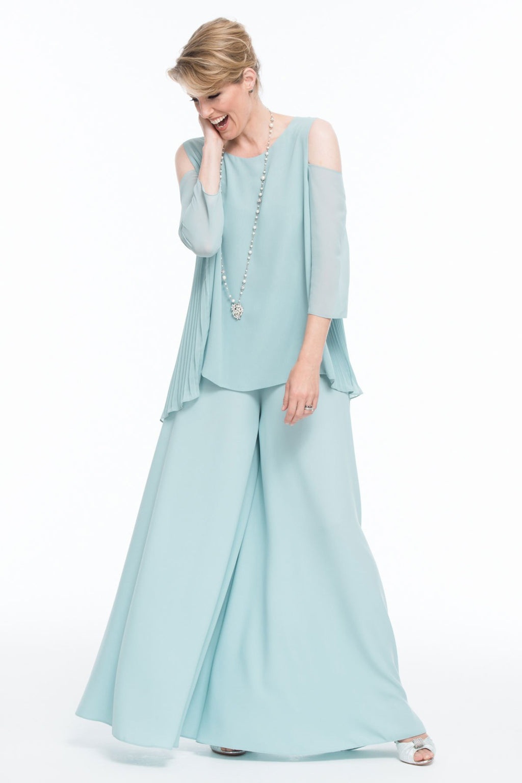 Occasion Wear - Palazzo Pant Layered Outfit
