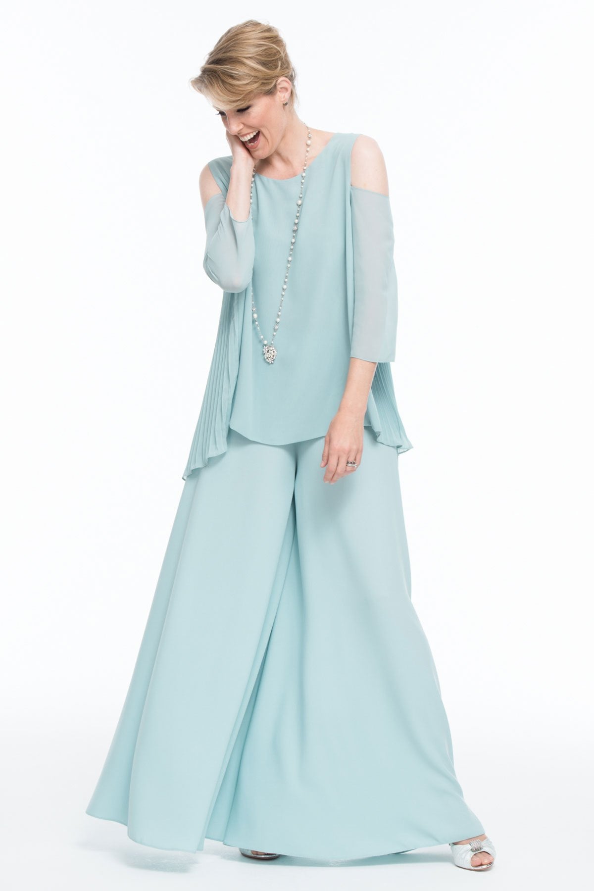 Occasion Wear - Palazzo Pant Layered Outfit