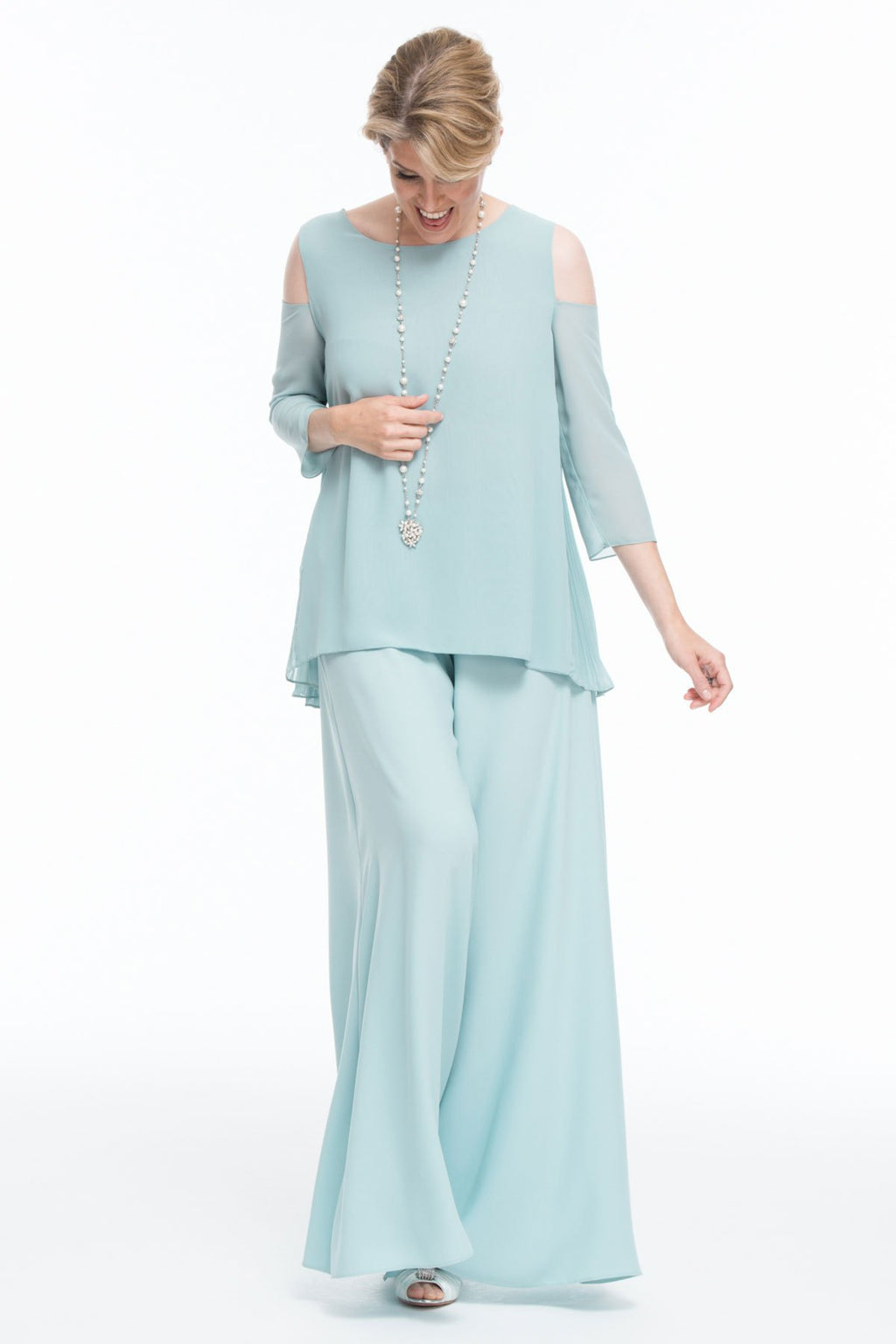 Occasion Wear - Palazzo Pant Layered Outfit