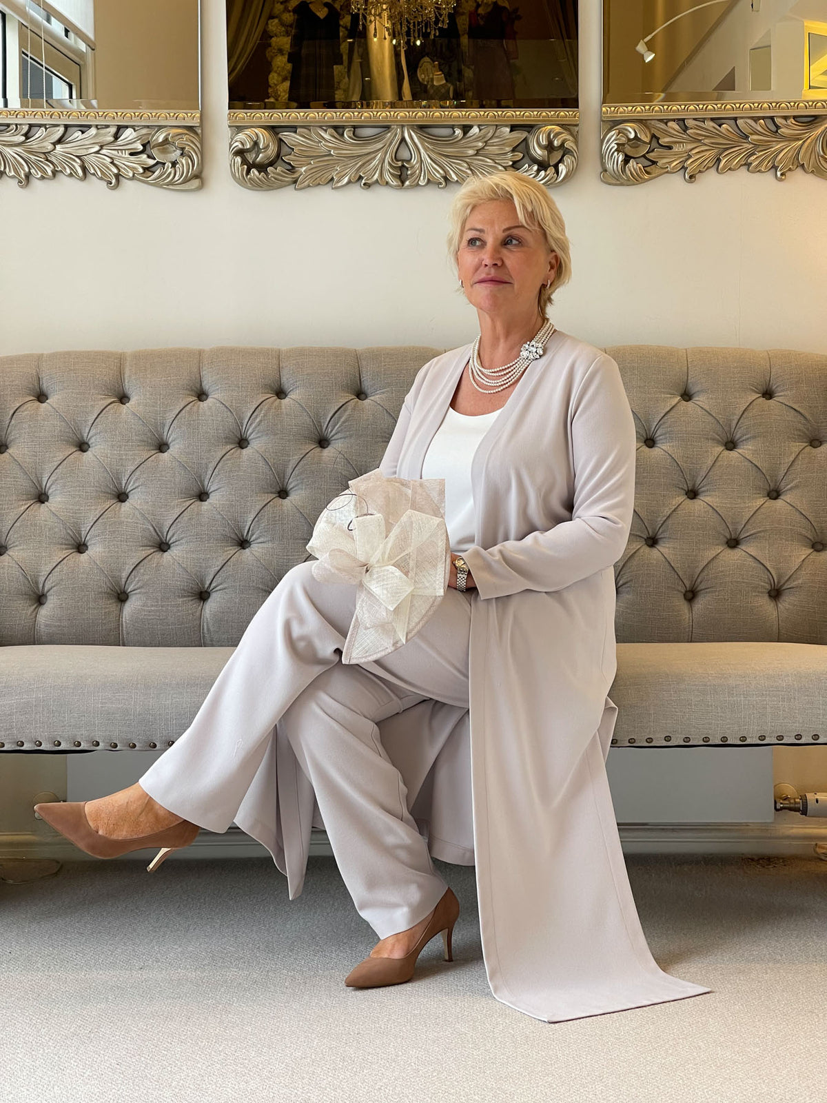 Mother of the Bride or Groom Pebble Coat