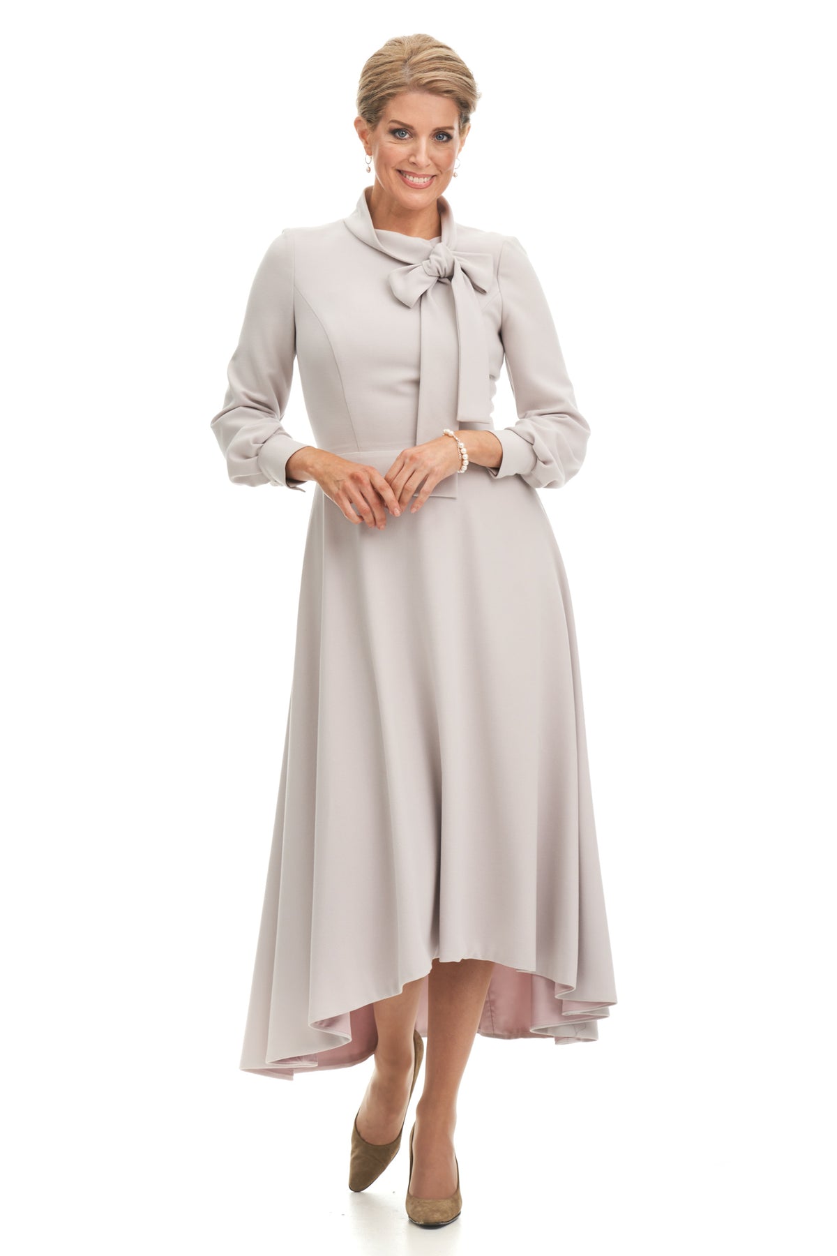 Occasion Wear - Pussy Bow 40’s Inspired Tea Dress