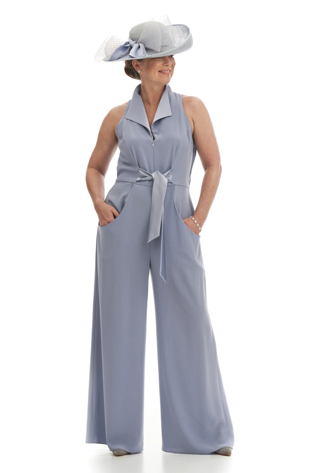 Satin Back Crepe Jumpsuit