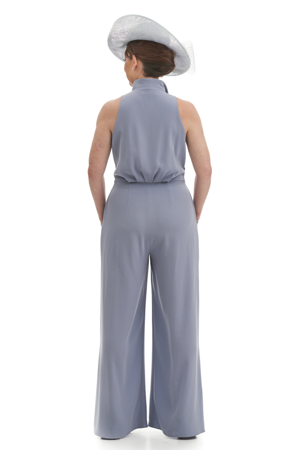Occasion Wear - Satin Back Crepe Jumpsuit