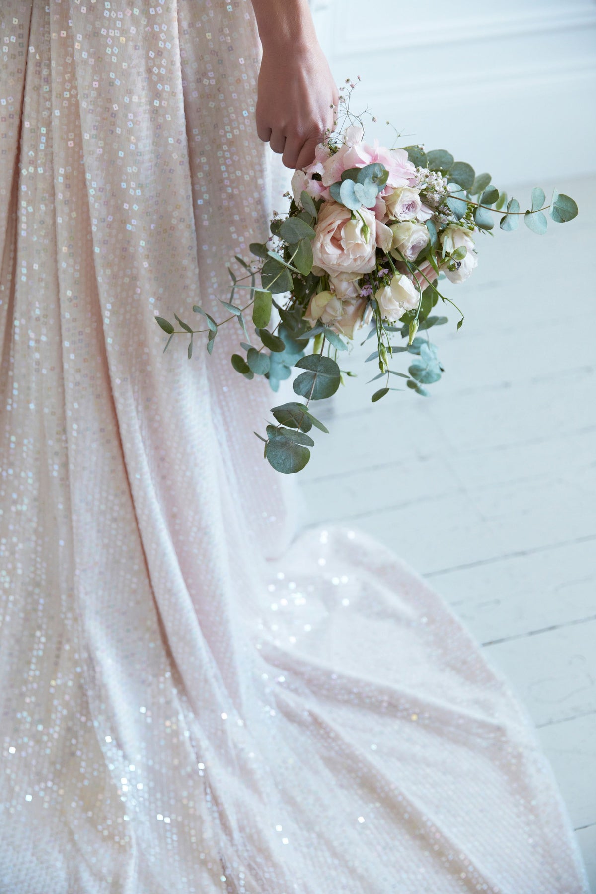 ARCHIVE SALE - Sample Sequin Wedding Dress - Size 10