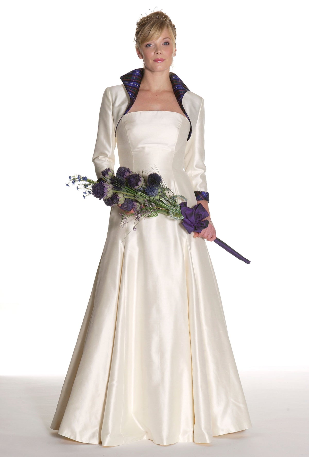 Eriskay Tartan Wedding Dress