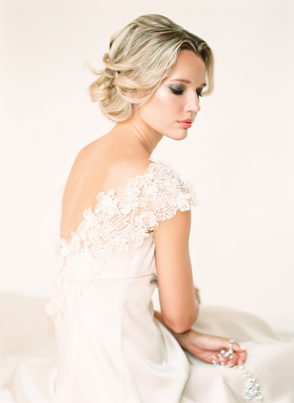 ARCHIVE SALE - Sample  Swan Wedding Dress - Size 10