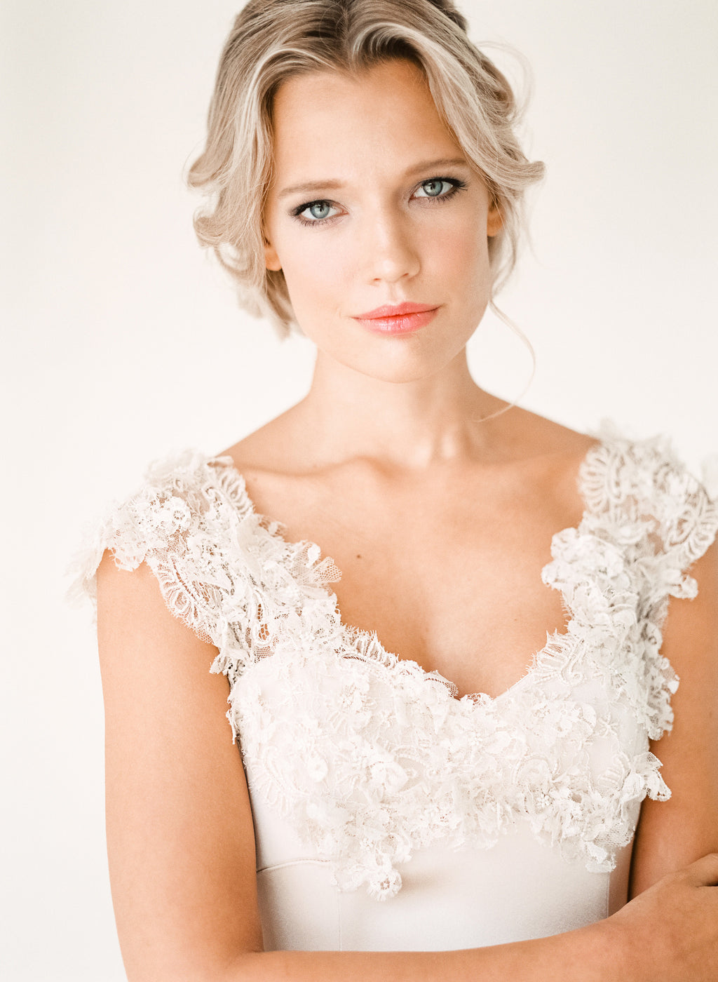 ARCHIVE SALE - Sample  Swan Wedding Dress - Size 10