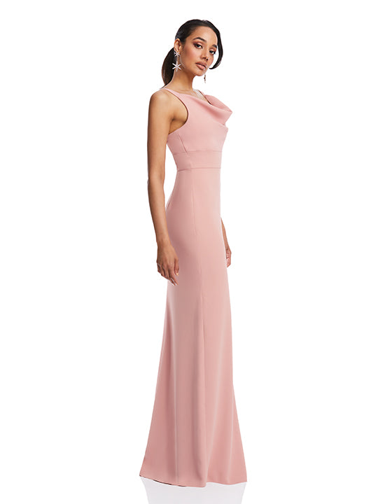Dessy Bridesmaid Dress Style Thread TH114 - Salmon PInk