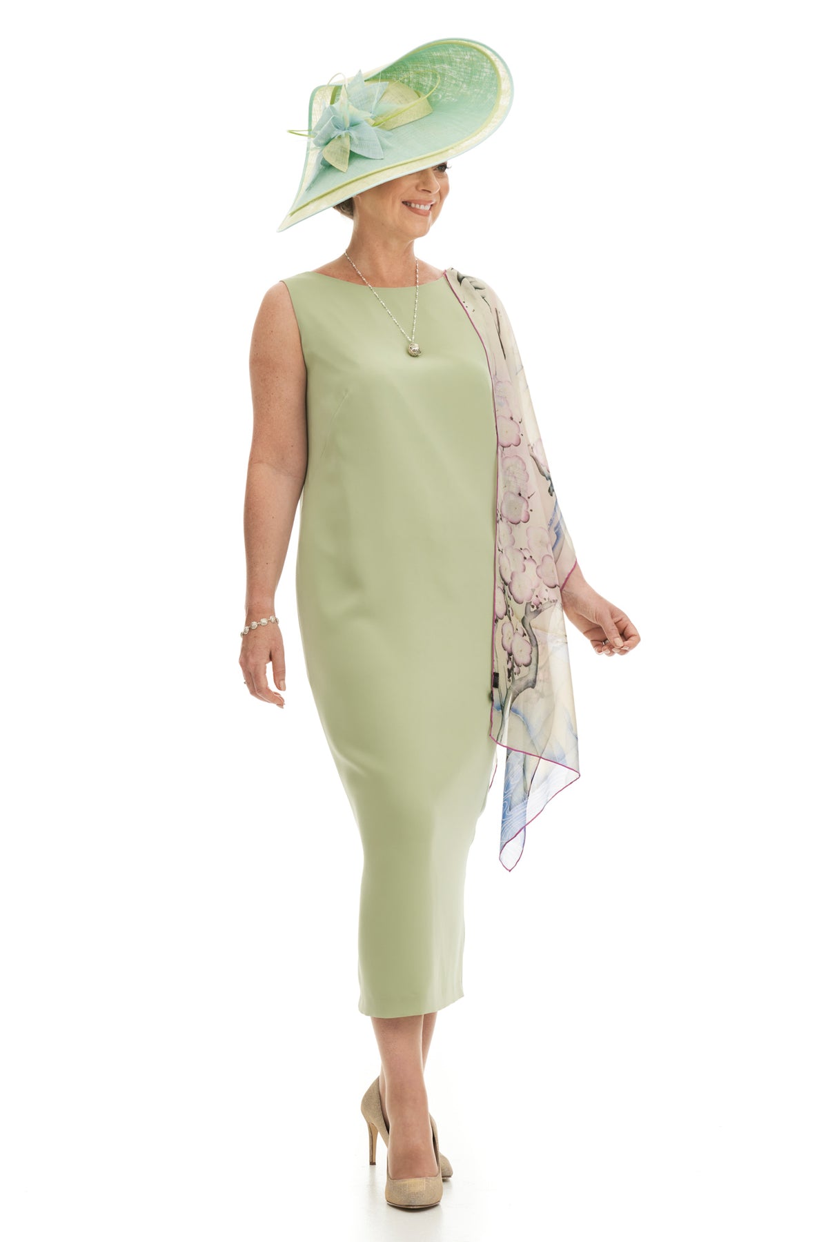 Occasion Wear - Tapered Dress and Swing Jacket
