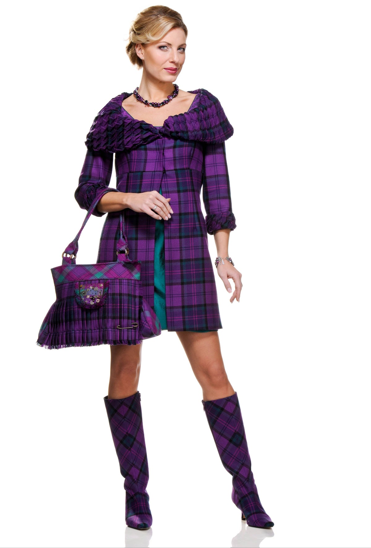 Tartan Collection Short Tartan Dress