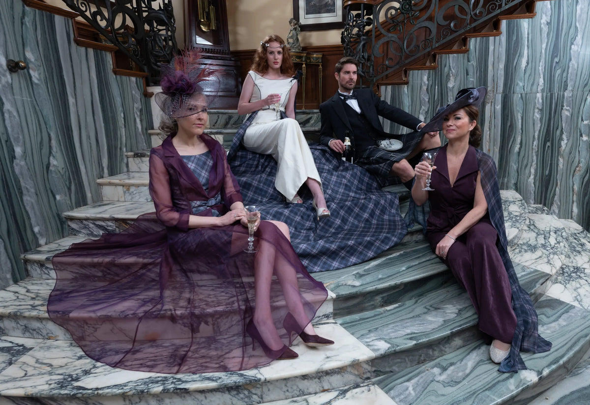 Tartan Wedding dresses and wedding