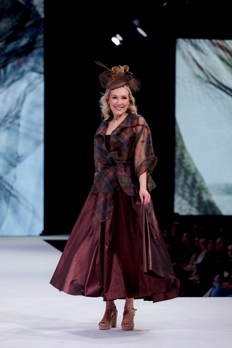 Your Tartan Organza Jacket
