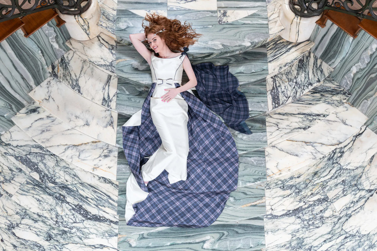 Tartan Wedding Dress
