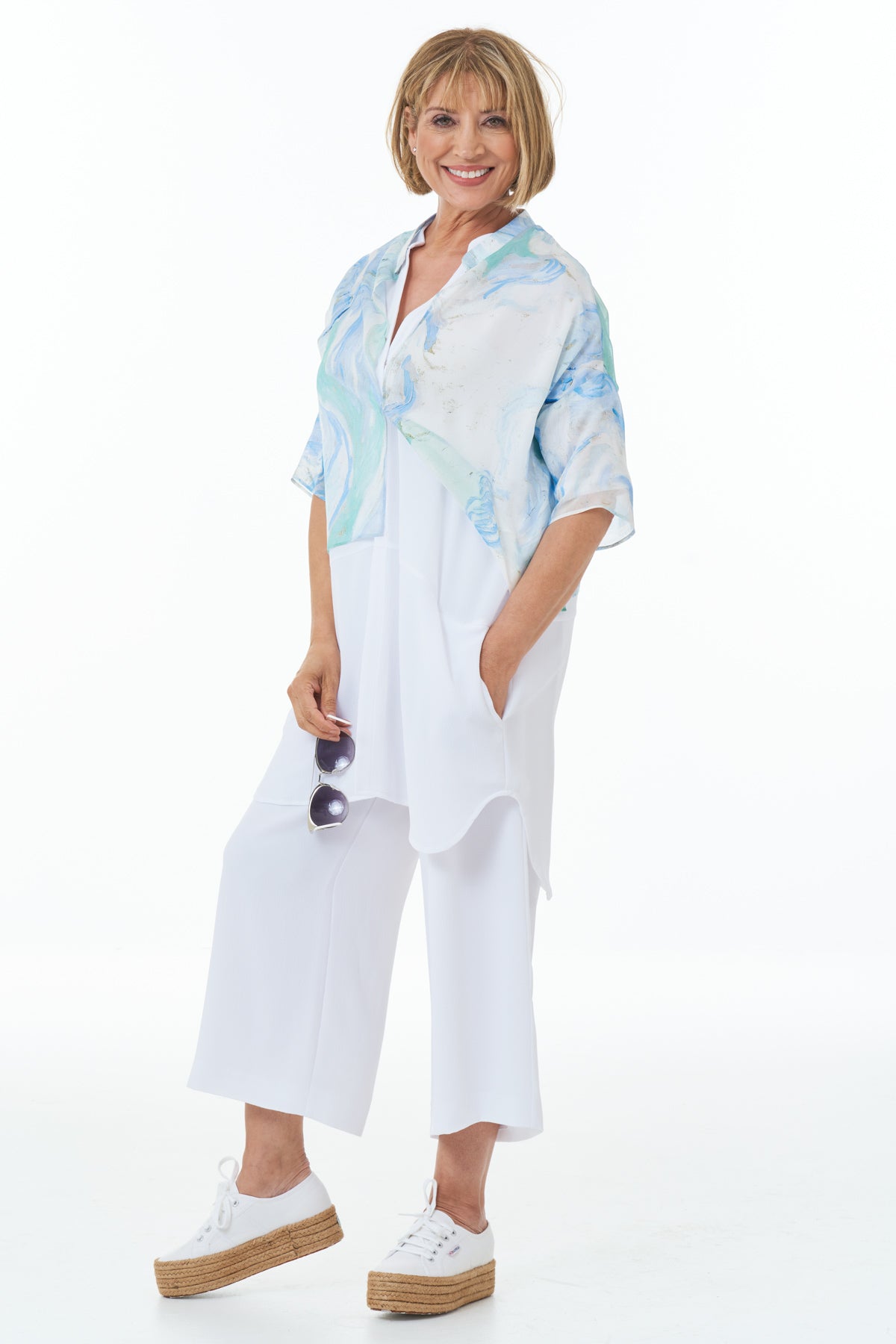 Cropped Fine Art Shirt