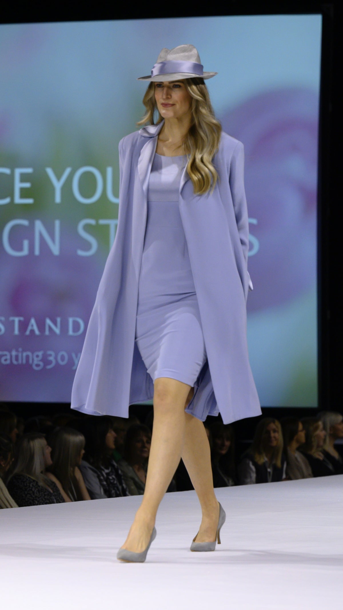 Couture - Trendy Silk Dress & Coat Outfit