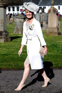 Judy Murray at Andy's wedding